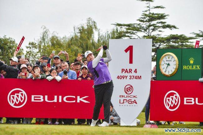 冯珊珊在别克LPGA锦标赛赛场