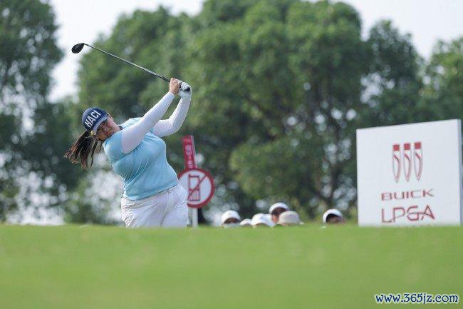 尹天琪在2024别克LPGA锦标赛赛场